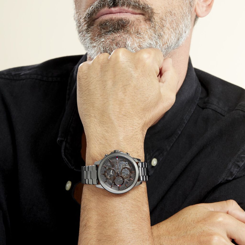 Montre Tommy Hilfiger Henry Gris - Montres Homme | Histoire d’Or