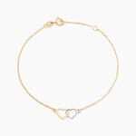 Bracelet Eleno Or Bicolore - Bracelets Femme | Histoire d&rsquo;Or