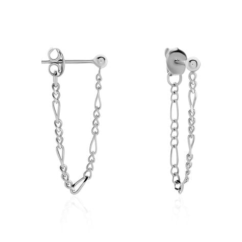Boucles D'oreilles Pendantes Argent Leent - Boucles d'oreilles fantaisie Femme | Histoire d&rsquo;Or