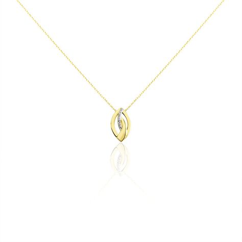 Collier Or Jaune Sven Diamant - Colliers Femme | Histoire d’Or