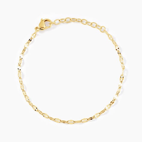 Bracelet Mauricette Acier Jaune - Bracelets Femme | Histoire d&rsquo;Or
