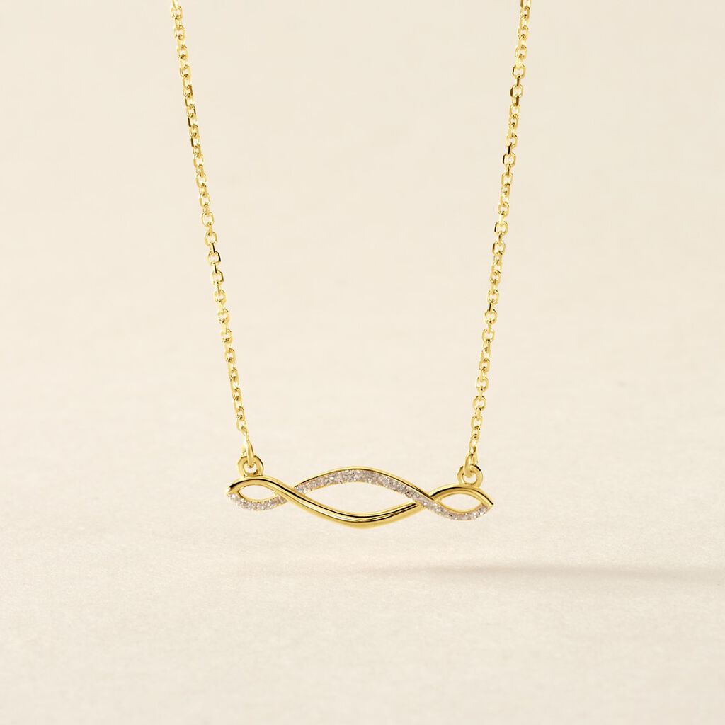 Collier Or Jaune Quintia - Colliers Femme | Histoire d’Or