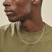 Collier Capucin Or Jaune Maille Marine Plate - Chaines Homme | Histoire d’Or