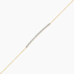 Bracelet Or Jaune Nalania Diamant - Bracelets Femme | Histoire d&rsquo;Or