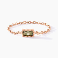 Bague Lipa Argent Rose Oxyde De Zirconium