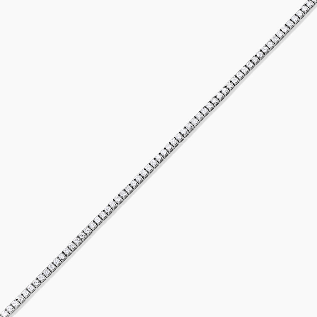 Bracelet Moscou Or Blanc Diamant - Bracelets Femme | Histoire d&rsquo;Or