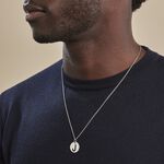 Pendentif Elio J Argent Blanc - Pendentifs Famille | Histoire d&rsquo;Or