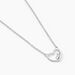 Collier Argent Shelan Oxydes De Zirconium
