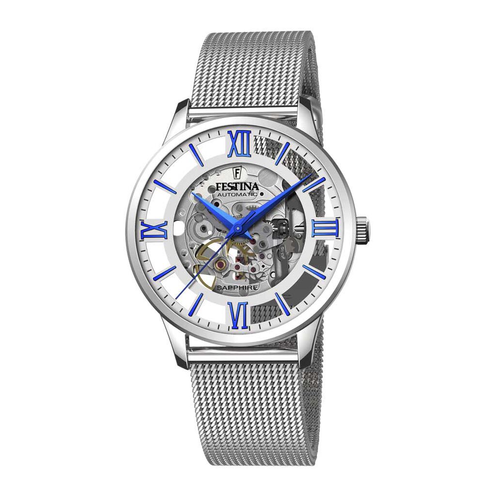 Montre Festina Squelette Coeur Ouvert - Montres Homme | Histoire d’Or