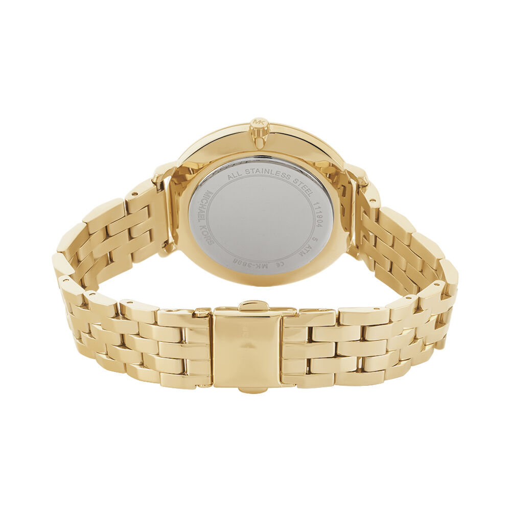 Montres Michael Kors MK3898 Acier Clip Jaune Ronde - HIMFJQC6560 • Histoire  d'Or