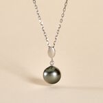 Pendentif Manolita Or Blanc Perle De Culture De Tahiti - Pendentifs Femme | Histoire d&rsquo;Or