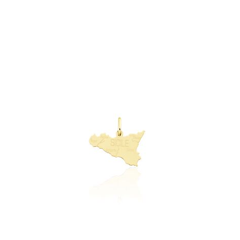 Pendentif Gaietana Sicile Or Jaune - Pendentifs Famille | Histoire d’Or