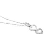 Collier Or Blanc Nalame Diamant - Colliers Femme | Histoire d&rsquo;Or