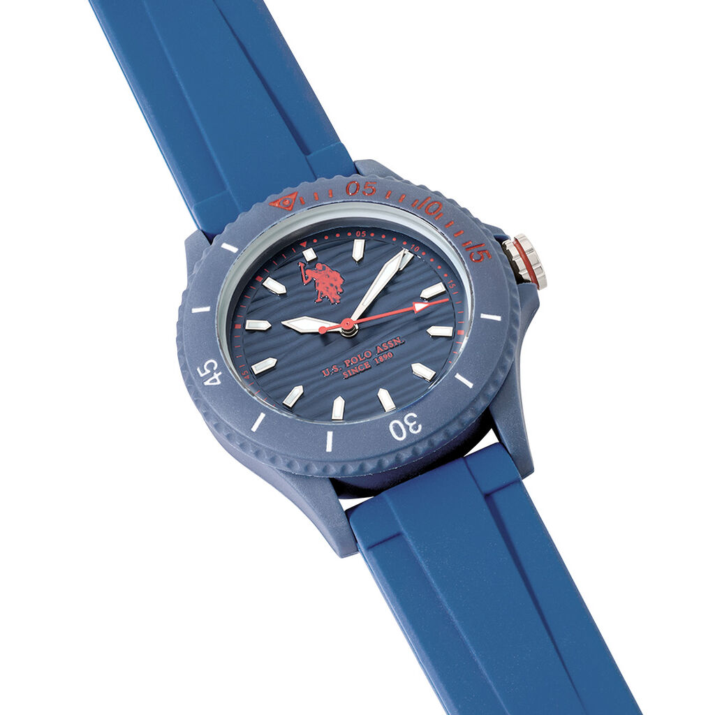Montre U.S. Polo Us Polo Winner Bleu - Montres Homme | Histoire d&rsquo;Or