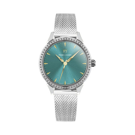 Montre Pierre Lannier Lannier Astoria Vert - F&ecirc;te des m&egrave;res Femme | Histoire d&rsquo;Or