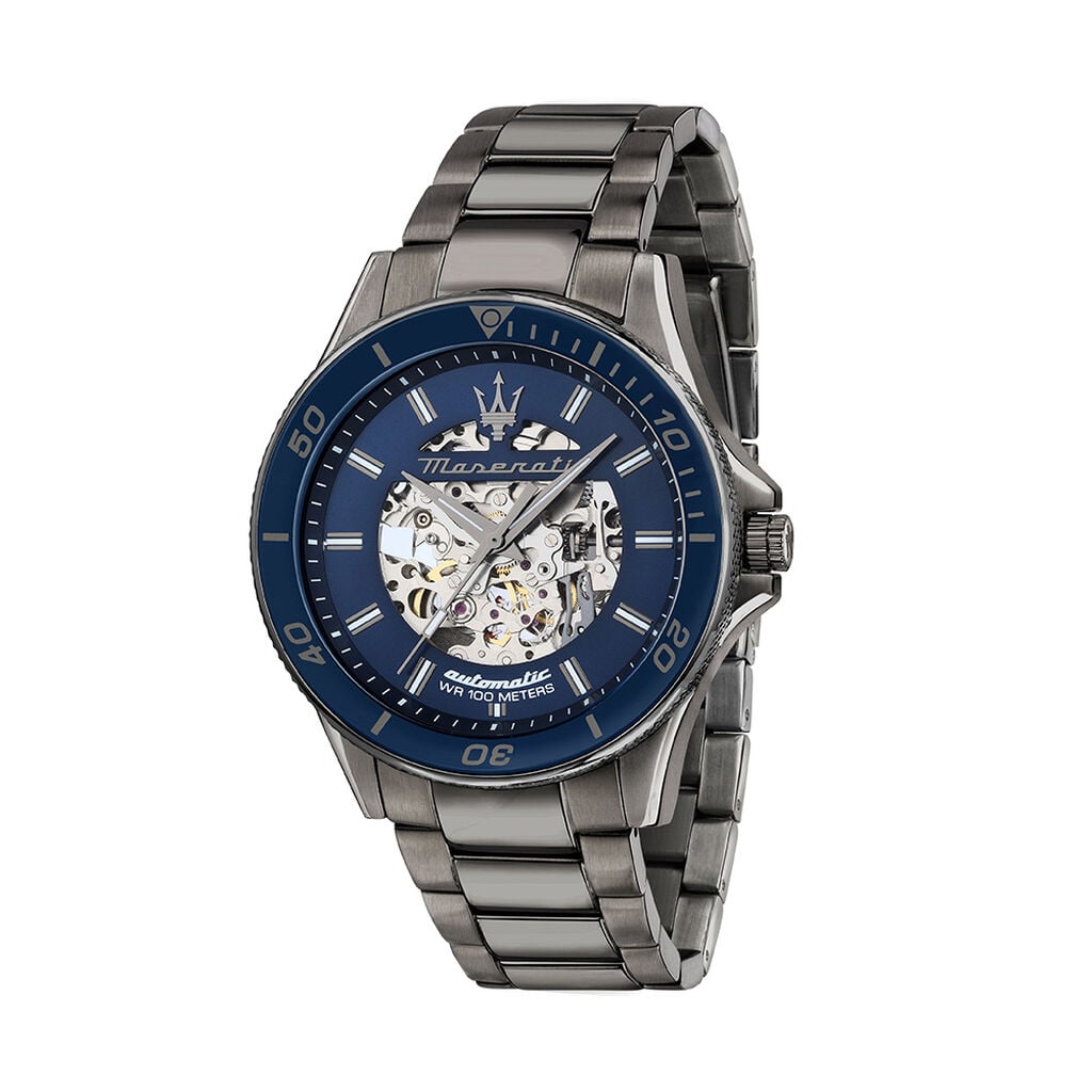 Montre Maserati Sfida Bleu - F&ecirc;te des p&egrave;res Homme | Histoire d&rsquo;Or