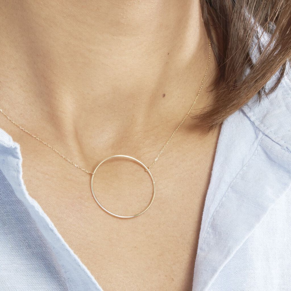 Collier Pink Or Jaune - Colliers Femme | Histoire d’Or