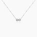 Collier Aella Argent Blanc - Colliers fantaisie Femme | Histoire d’Or
