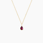 Collier Rhodolite Fever Or Jaune Rhodolite - Id&eacute;es cadeaux Femme | Histoire d&rsquo;Or