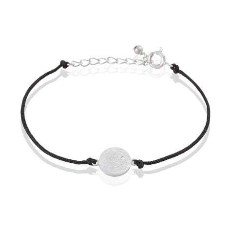 Bracelet Zahide Argent Blanc Oxyde De Zirconium - Bracelets cordon Femme | Histoire d&rsquo;Or