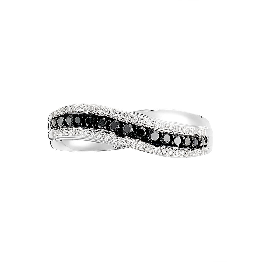 Bague Calliste Or Blanc Diamant - Bagues avec pierre Femme | Histoire d’Or