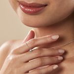 Collier Argent Laureto Oxydes De Zirconium - Colliers fantaisie Femme | Histoire d&rsquo;Or