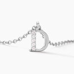 Collier Neruda Argent Blanc Oxyde De Zirconium - Colliers fantaisie Femme | Histoire d&rsquo;Or