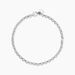 Bracelet Carola Maille Jaseron Argent Blanc - Bracelets chaîne Femme | Histoire d’Or