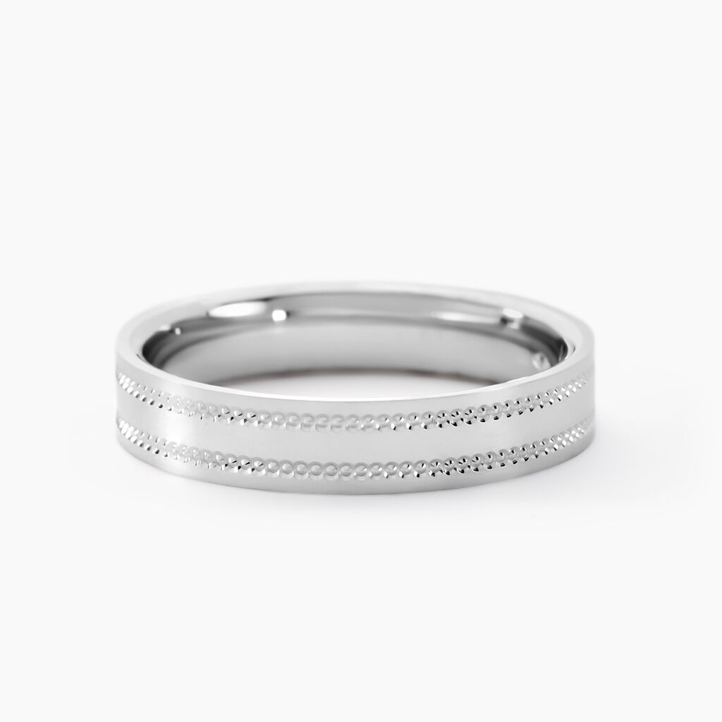 Alliance Apollon Or Blanc - Alliances Unisex | Histoire d’Or
