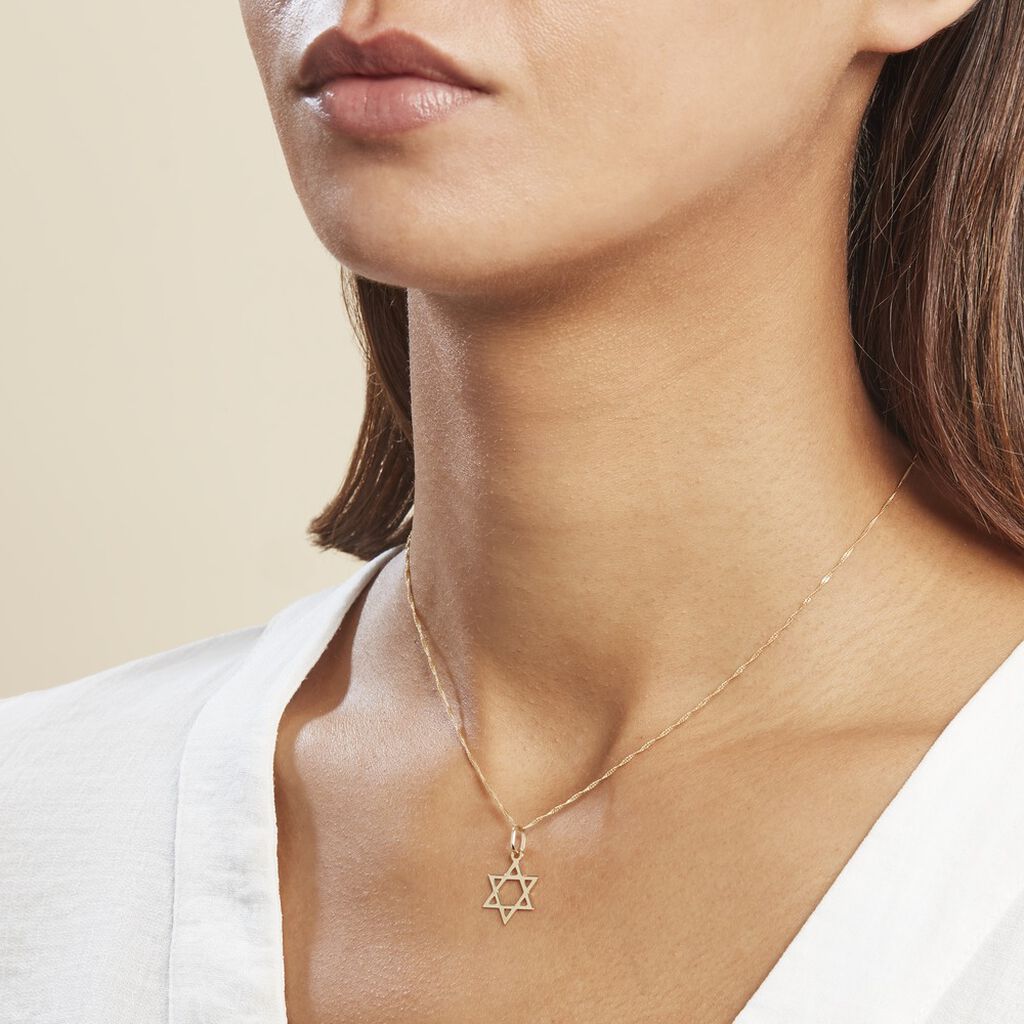 Pendentif Faye Or Jaune - Pendentifs Famille | Histoire d’Or