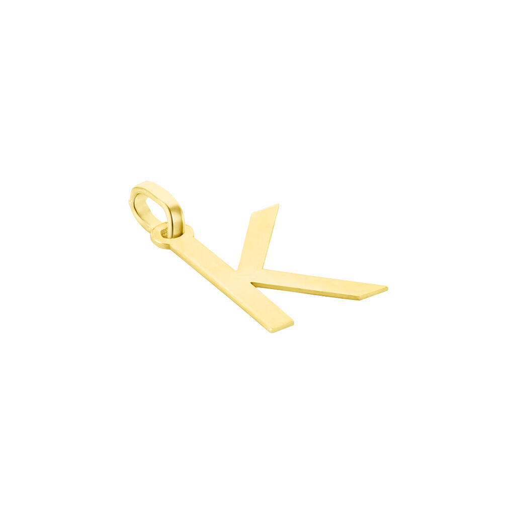 Pendentif Ionia Lettre Or Jaune - Pendentifs Famille | Histoire d’Or