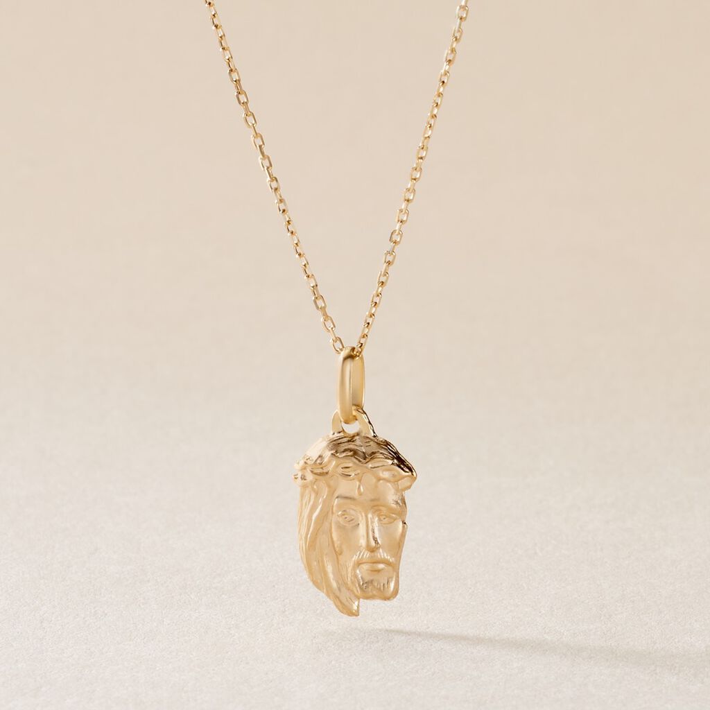 Pendentif Elyn Or Jaune - Pendentifs Bapt&ecirc;me Famille | Histoire d&rsquo;Or