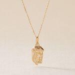 Pendentif Elyn Or Jaune - Pendentifs Bapt&ecirc;me Famille | Histoire d&rsquo;Or