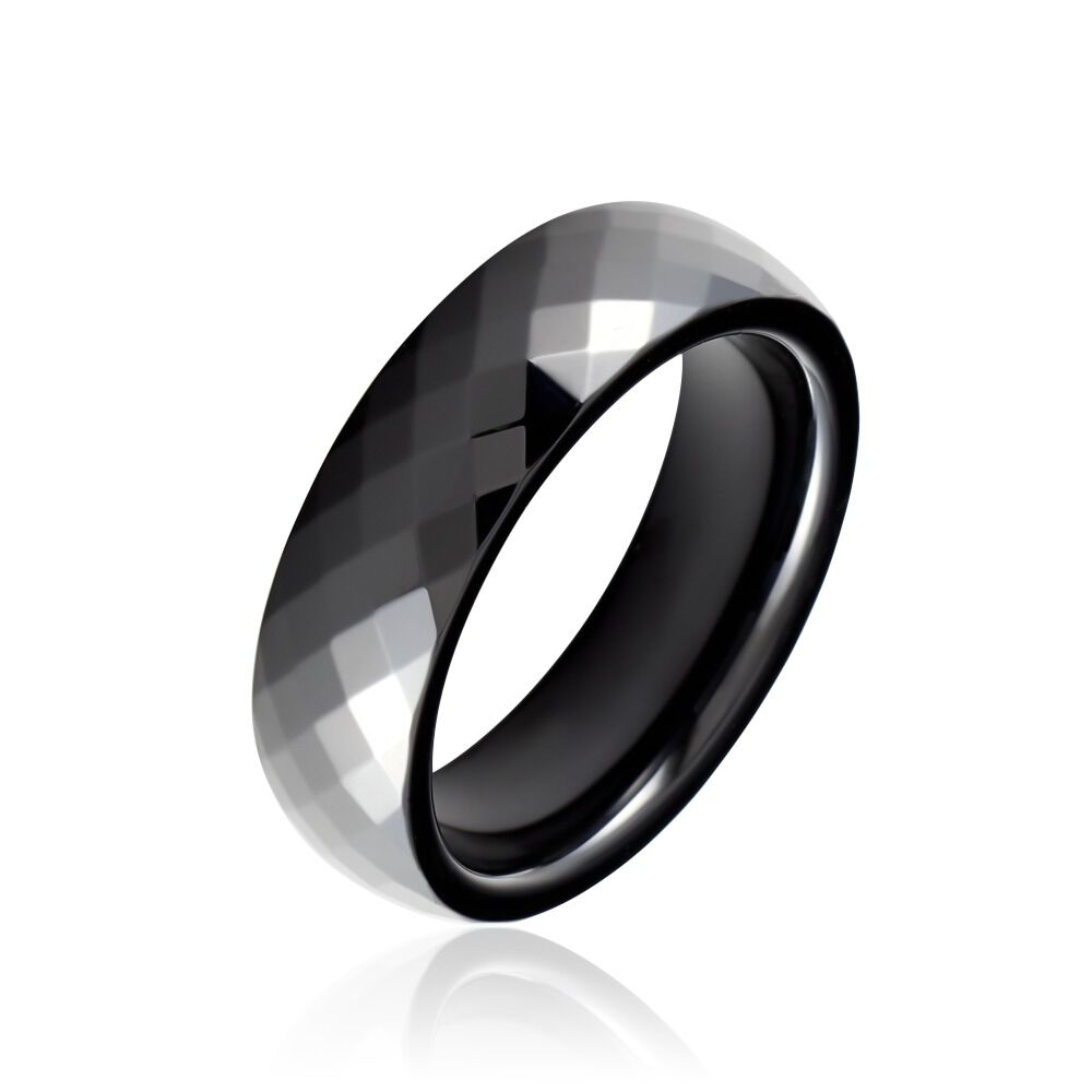 Bague noir pour sale femme
