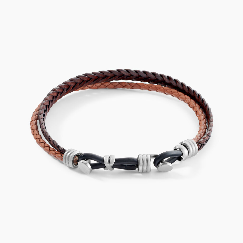 Bracelet Jourdan Colibri Acier Argenté - Nouveautés bijoux Homme | Histoire d’Or