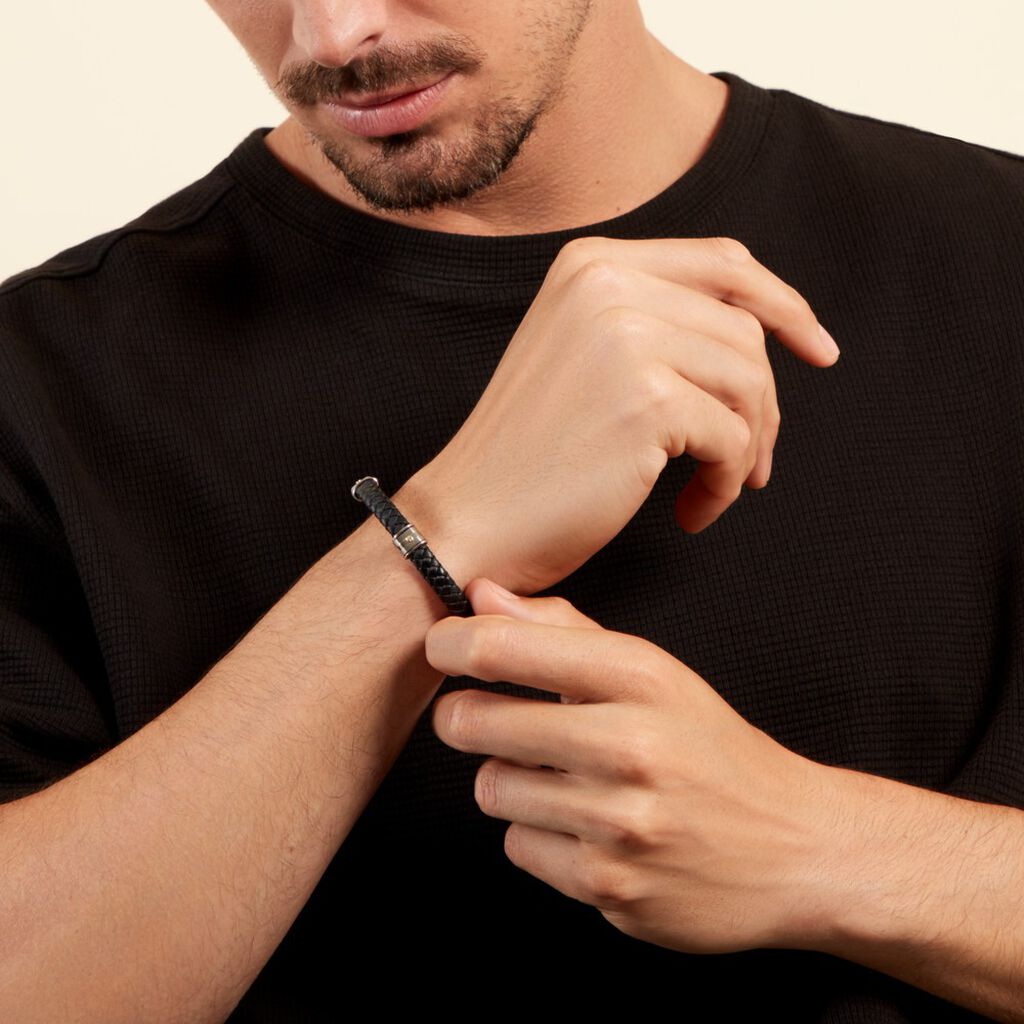 Bracelet Hyba Or Acier Bicolore - Bracelets Homme | Histoire d’Or