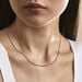 Chaîne Capucin Or Blanc Maille Marine Plate - Chaines Femme | Histoire d’Or