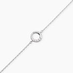Bracelet Katrina Argent Blanc Oxyde De Zirconium - Bracelets Femme | Histoire d&rsquo;Or
