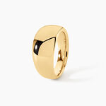 Bague Vallaunus Argent Dor&eacute; A L'Or 750/1000 - Bijoux sans pierre Femme | Histoire d&rsquo;Or