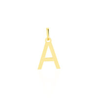 Pendentif Ionia Lettre Or Jaune