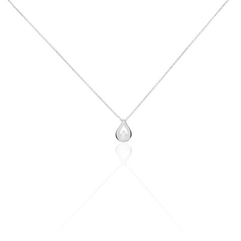 Collier Purete Or Blanc Diamant - Colliers Femme | Histoire d’Or