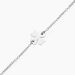 Bracelet Naomie Argent Blanc - Bracelets Trèfle Femme | Histoire d’Or