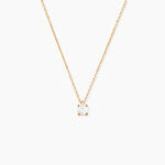 Collier Elfa Or Jaune Diamant - Colliers Femme | Histoire d&rsquo;Or