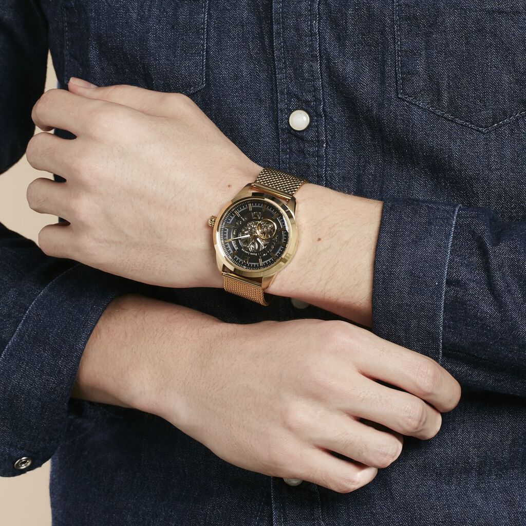 Montre Pierre Lannier Automatique Noir - Montres Homme | Histoire d’Or