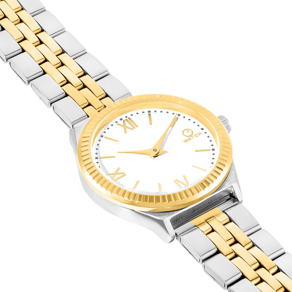 Montre O Watch Awesome Blanc - Montres Femme | Histoire d’Or