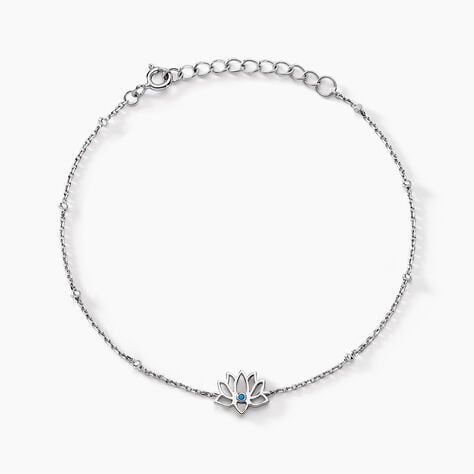 Bracelet Wisteria Argent Blanc Oxyde De Zirconium - Bracelets Femme | Histoire d&rsquo;Or