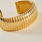 Bracelet Sicily Acier Dor&eacute; - Bracelets Femme | Histoire d&rsquo;Or