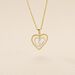Pendentif Ademe Or Jaune Oxyde De Zirconium - Pendentifs Femme | Histoire d’Or