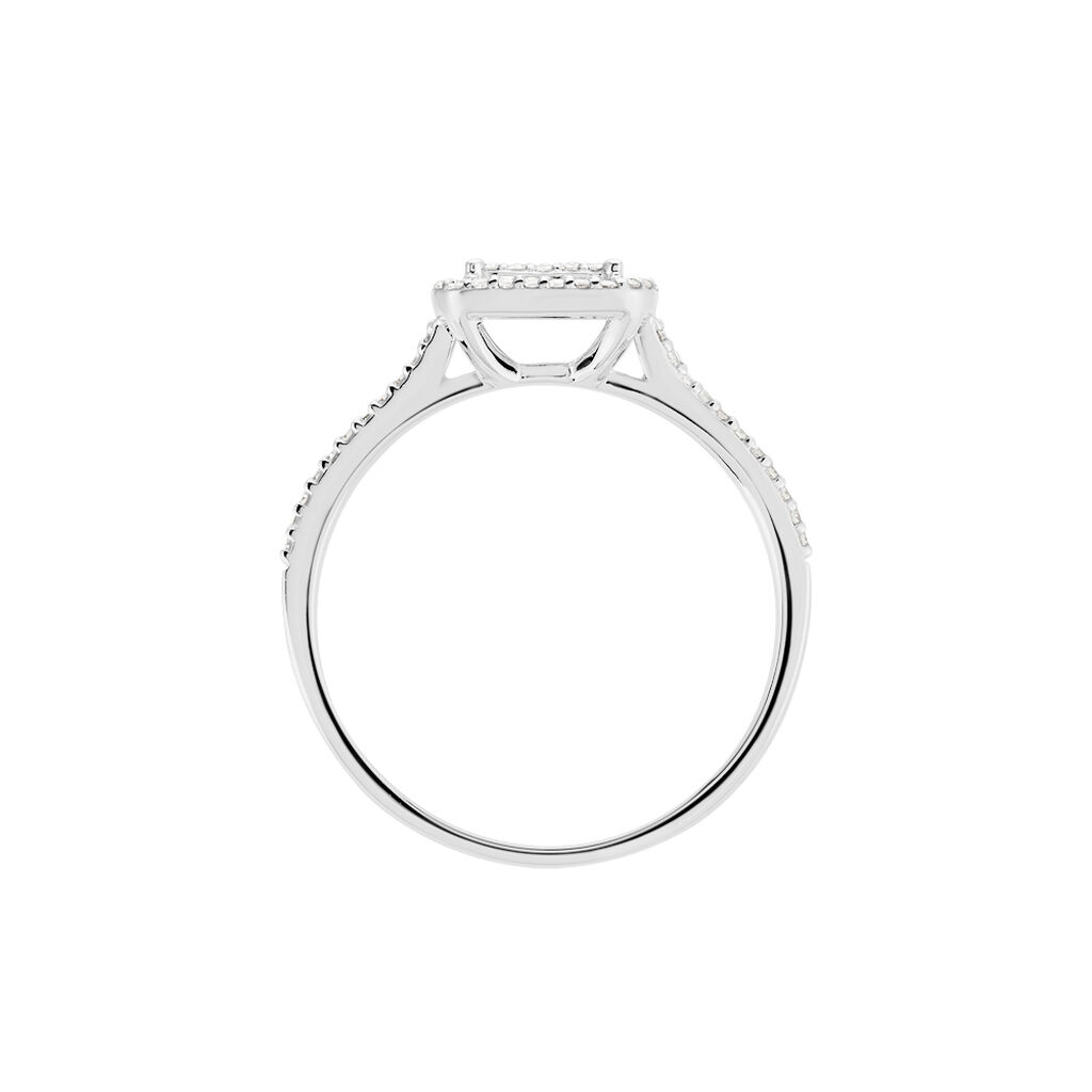 Bague Collection 1986 Or Blanc Diamant - Bagues avec pierre Femme | Histoire d’Or
