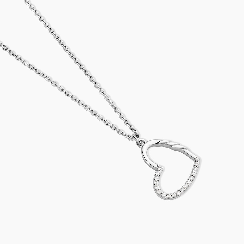 Collier Phila Argent Blanc Oxyde De Zirconium - Nouveautés Femme | Histoire d’Or